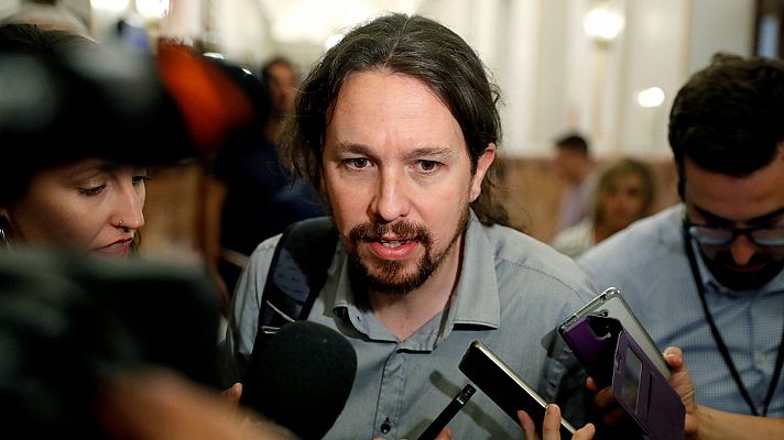 Iglesias anuncia un "principio de acuerdo" con el Gobierno para subir el IRPF a las rentas superiores a 140.000 euros