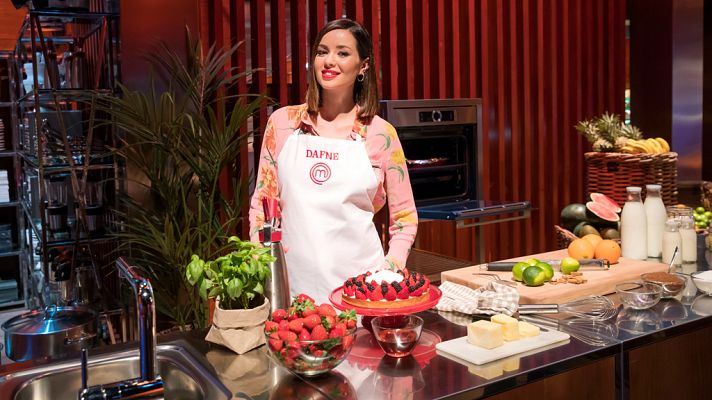 Dafne Fernández, ilusión entre fogones