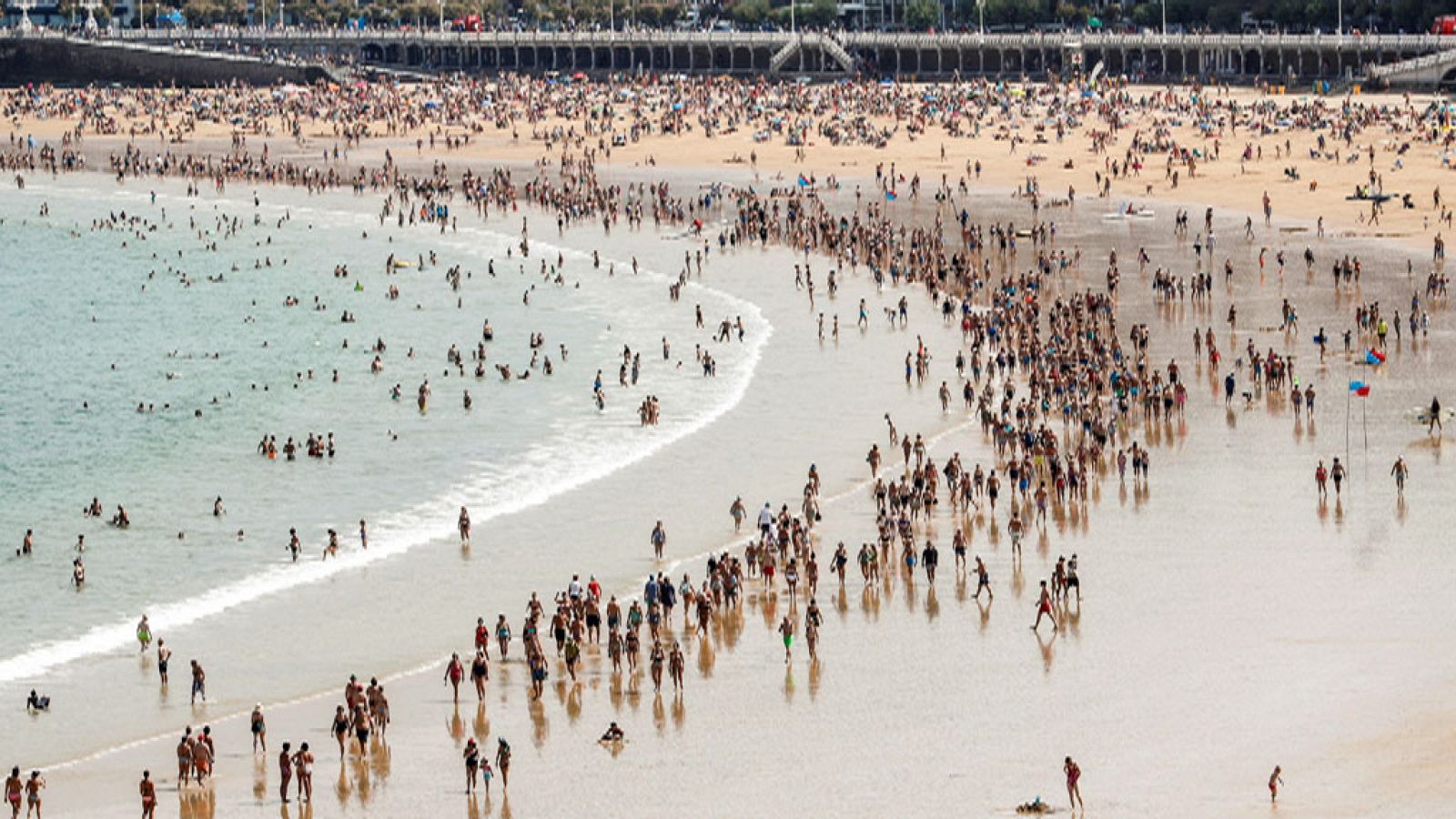 Posibilidad de chubascos y tormentas localmente fuertes y con granizo en el cuadrante nordeste peninsular