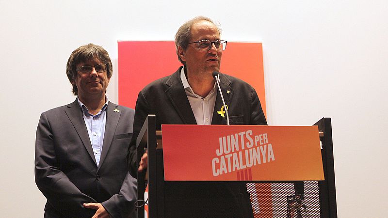 Torra no descarta "abrir prisiones" y dice que llegará "tan lejos" como Puigdemont