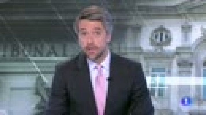 Telediario 1 - El Tribunal Supremo rechaza por unanimidad apartar a los jueces de la causa del 'procés'