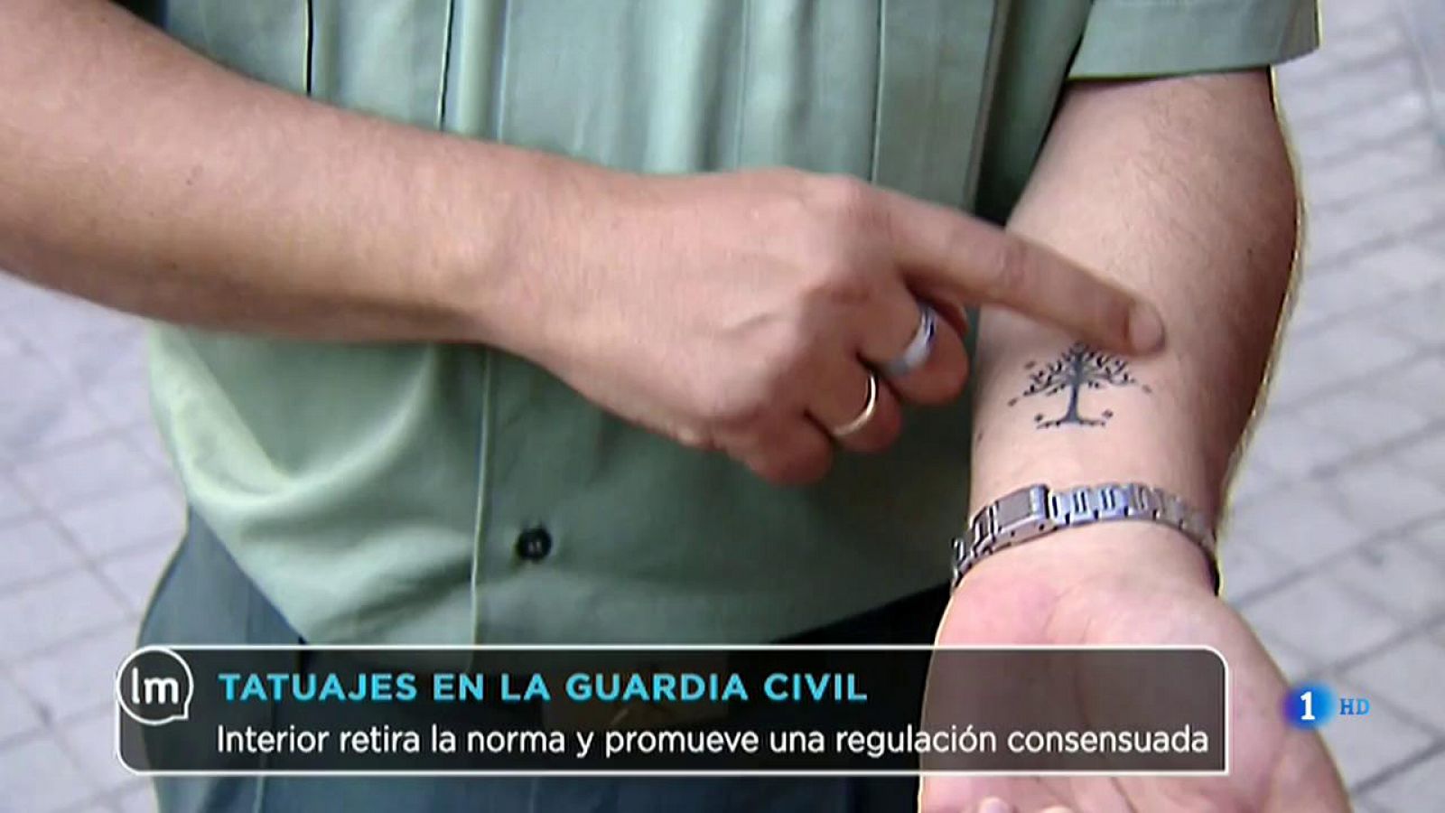 La Mañana - La Guardia Civil se opone a la nueva normativa sobre los tatuajes impuesta por Interior