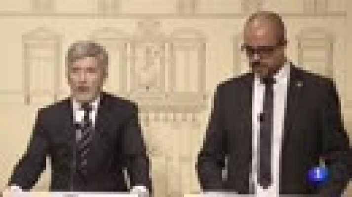 Telediario 1 - Gobierno y Generalitat acuerdan garantizar la neutralidad del espacio público