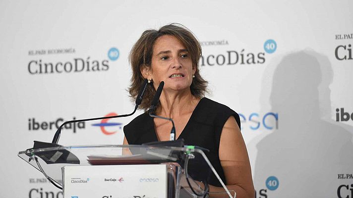 Telediario 1 - La ministra para la Transición Ecológica avanza que el precio de la luz seguirá en aumento