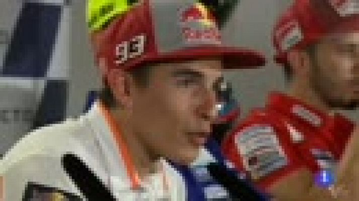 Telediario 1 - No hay paz entre Márquez y Rossi