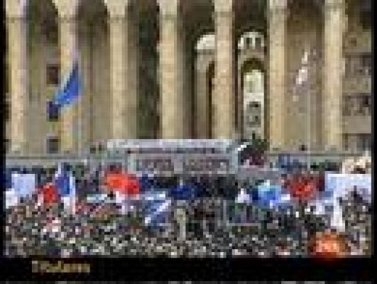  - Manifestación en Tiflis