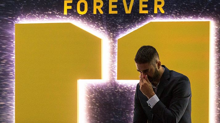 Baloncesto en RTVE - Rueda de prensa despedida Juan Carlos Navarro