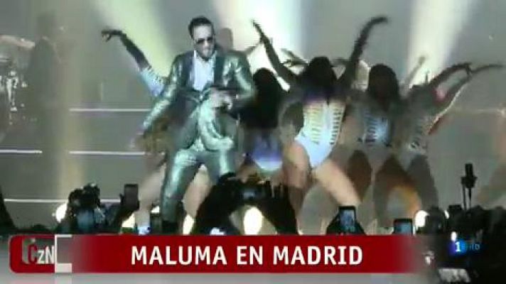 Maluma incendia el Wizink Center de Madrid