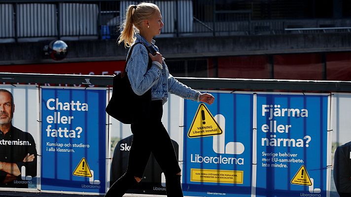 Telediario 1 - Suecia se prepara para el ascenso de la ultraderecha
