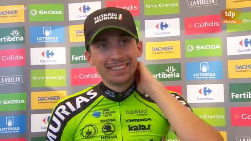 Vuelta 2018 | Óscar Rodríguez: "Me lo tenía guardado el destino"
