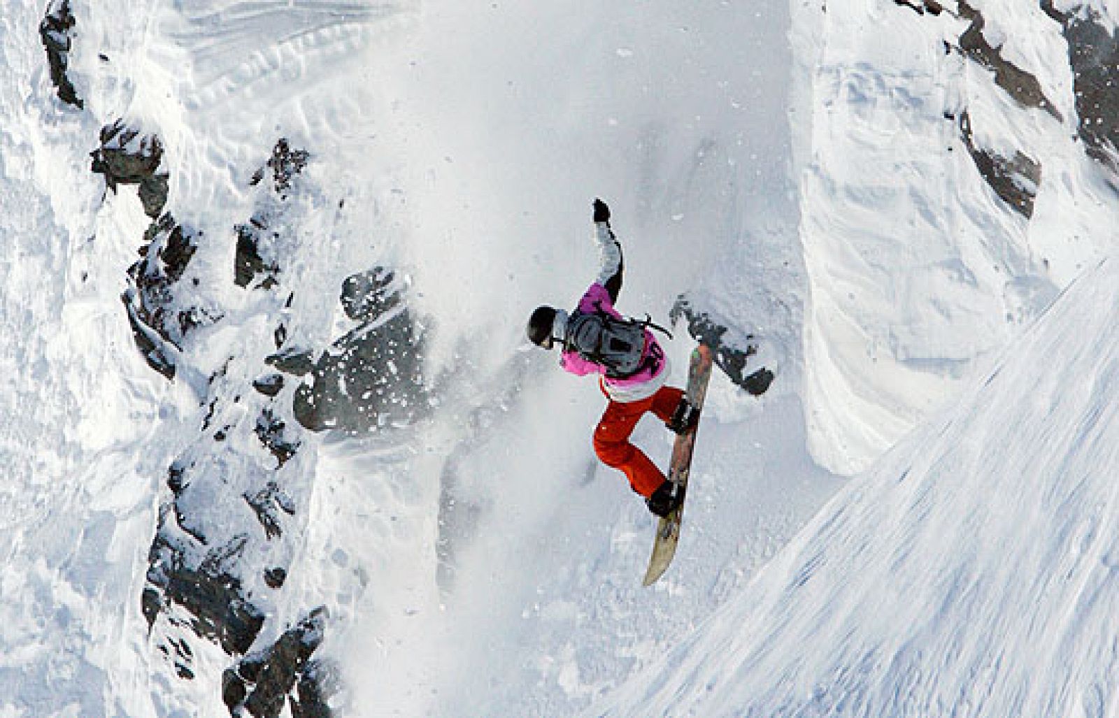 Se ha disputado en Rusia en las montañas de Sochi otra prueba puntuable del munidal de Freeride.