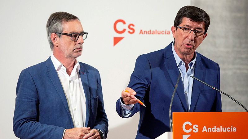Ciudadanos rompe el pacto de investidura con el PSOE en Analucía por los "incumplimientos"