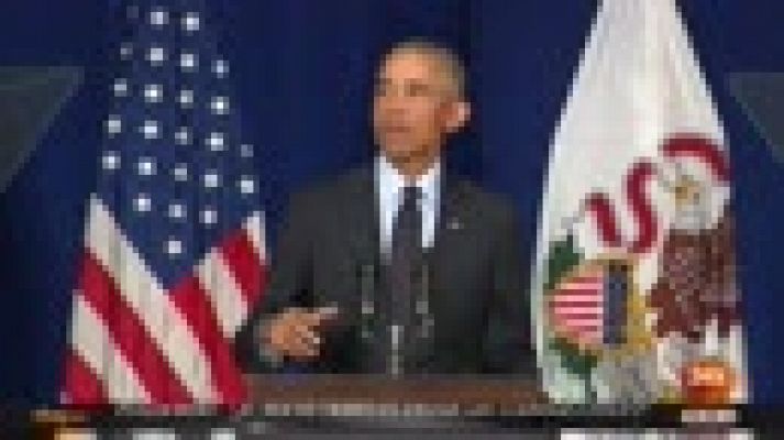 Informativo 24h - Obama rompe su silencio político y entra en campaña cargando contra Trump: "Él es un síntoma, no la causa"