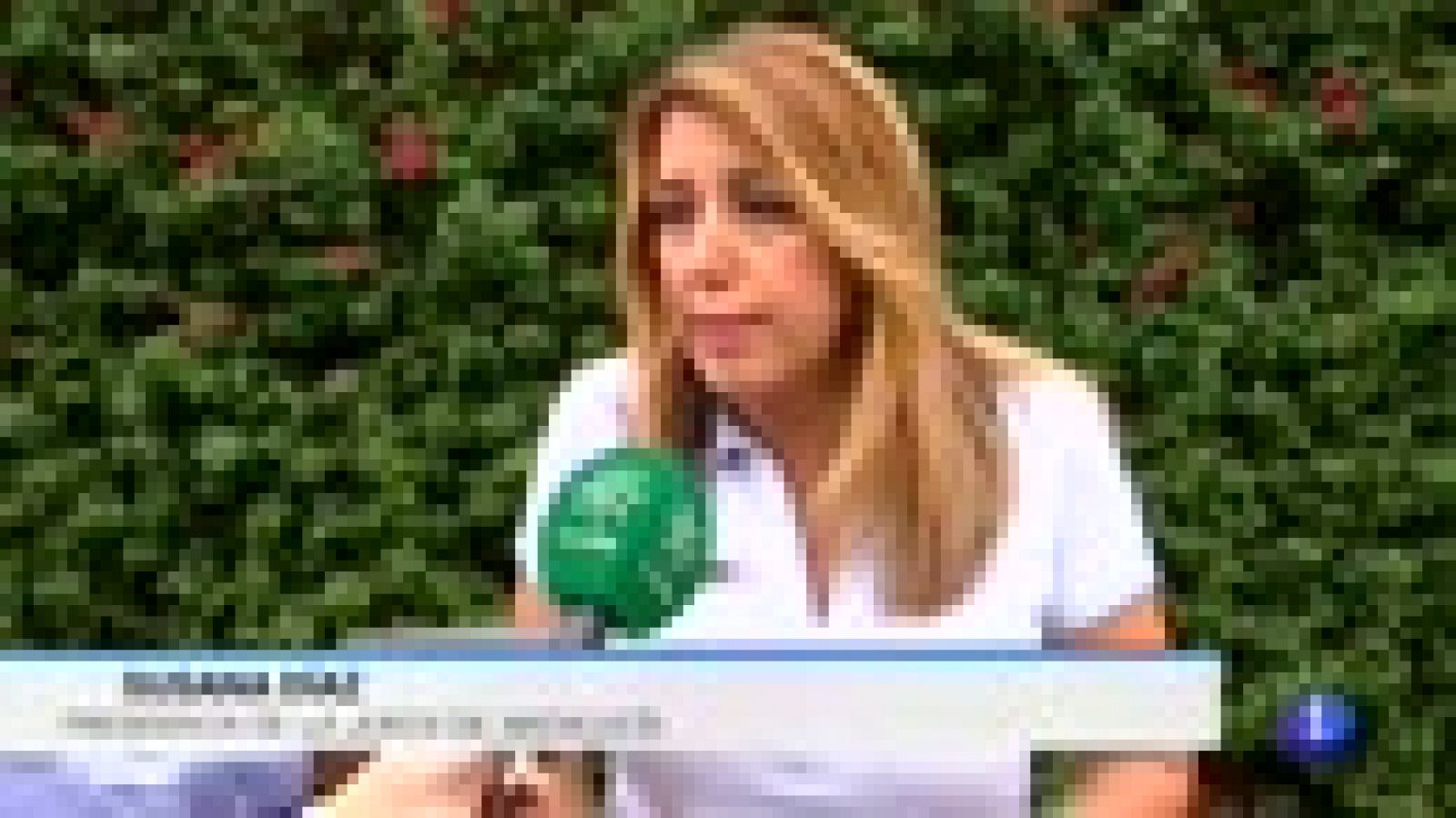Telediario 1: Susana Díaz: "Si Rivera tiene una carrera con Casado y le interesan las elecciones antes o después, él sabrá" | RTVE Play