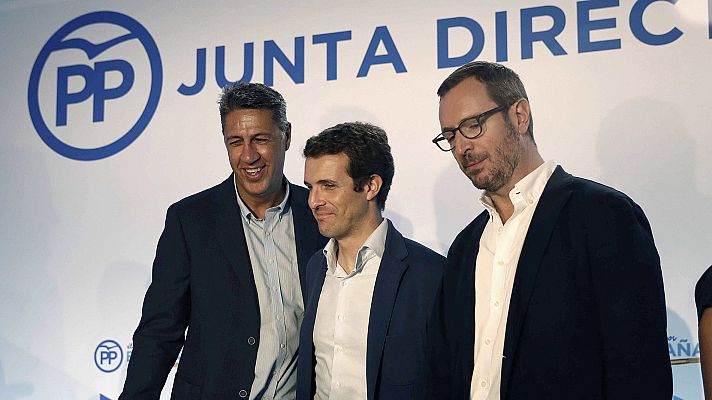 Casado cree que empiezan a darse las circunstancias para aplicar otra vez el artículo 155 de la Constitución