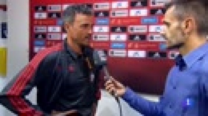 Telediario 1 - Luis Enrique debuta como seleccionador en Wembley
