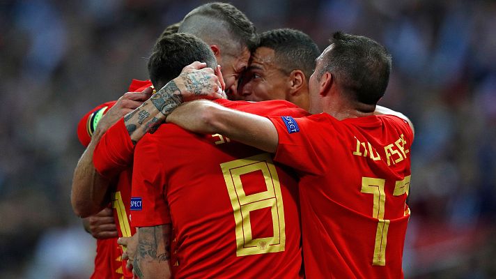 Liga de Naciones | España debuta con un triunfo en Wembley (1-2)