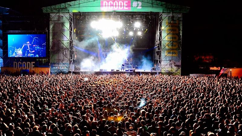 Actuación de Imagine Dragons ante 25 mil personas en Madrid