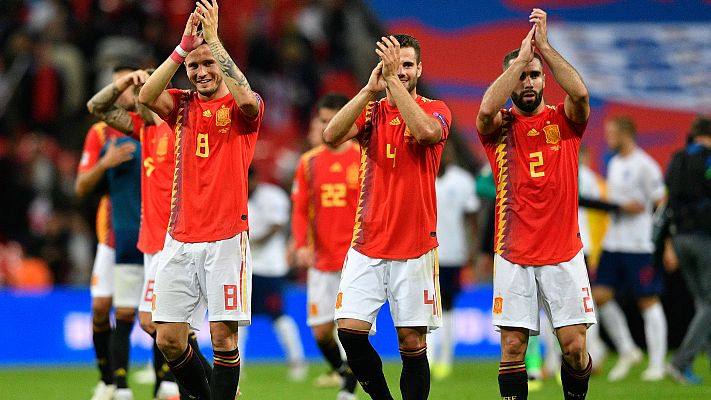 Telediario 1 - España comienza con buen pie la Liga de Naciones