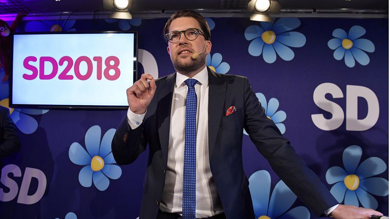 El ascenso del ultraderechista SD en las elecciones en Suecia lo convierte en clave a la hora de formar Gobierno | Ver