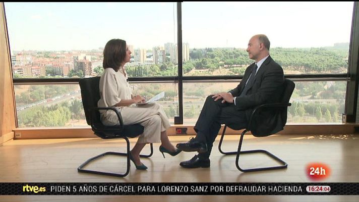 Europa - Entrevista completa a Pierre Moscovici