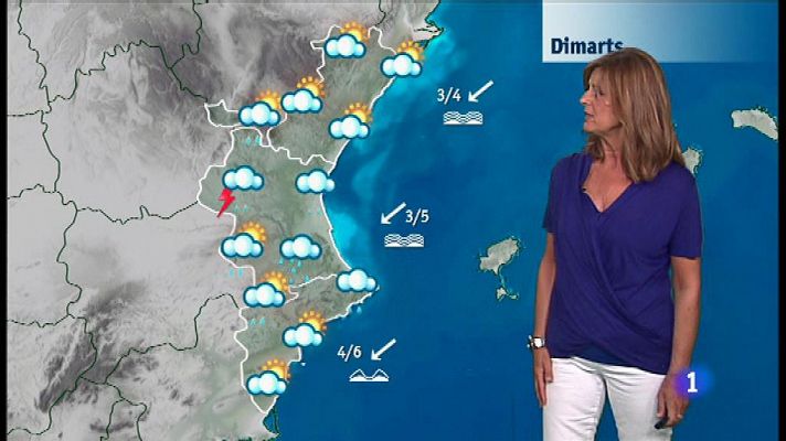 L'informatiu - Comunitat Valenciana - El tiempo en la Comunidad Valenciana - 10/09/18