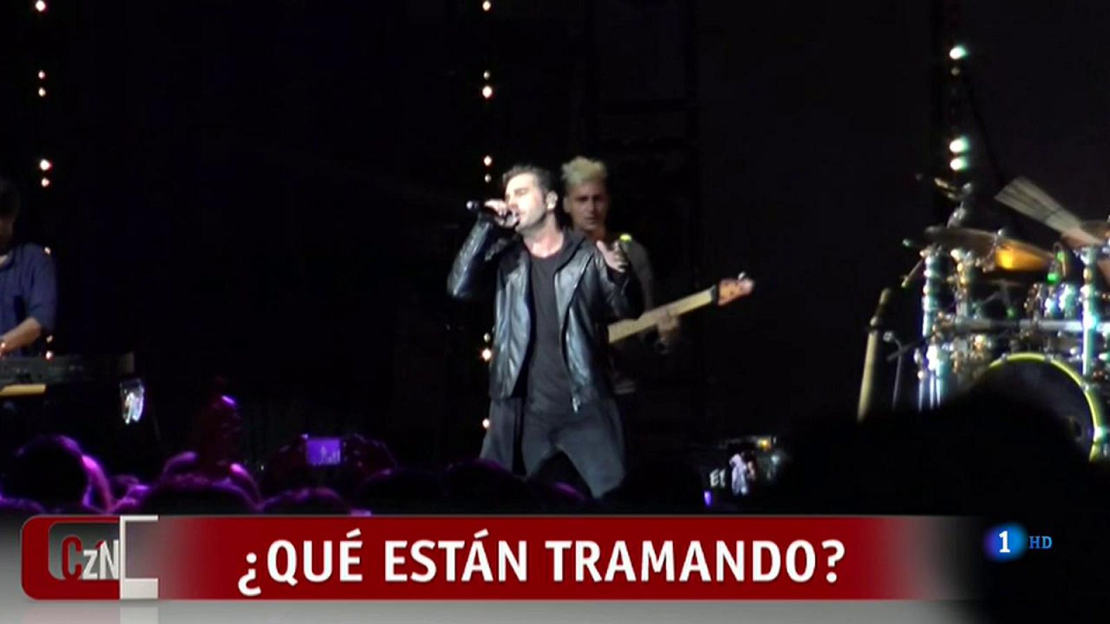 Corazón - David Bustamante y Yana Olina, juntos en un estudio de grabación