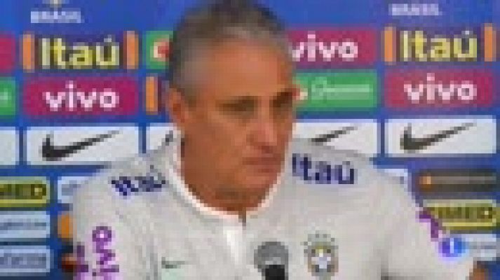 Telediario 1 - Tite presume de pentacampeonato ante las burlas de Donald Trump