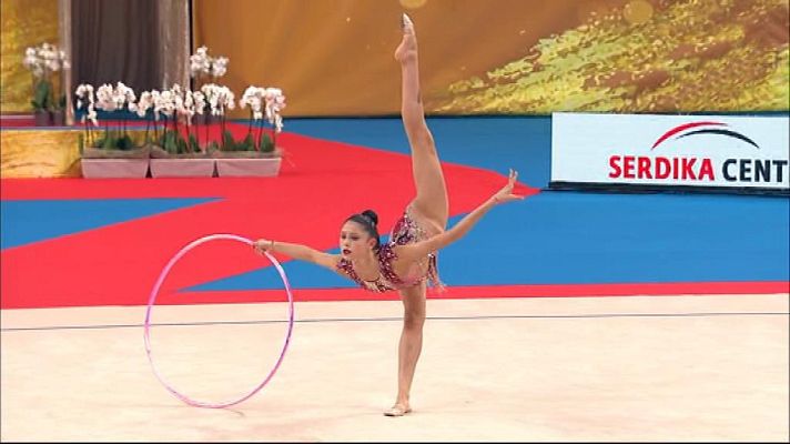 Gimnasia artística - Campeonato del Mundo Final Individual Aro desde Sofía