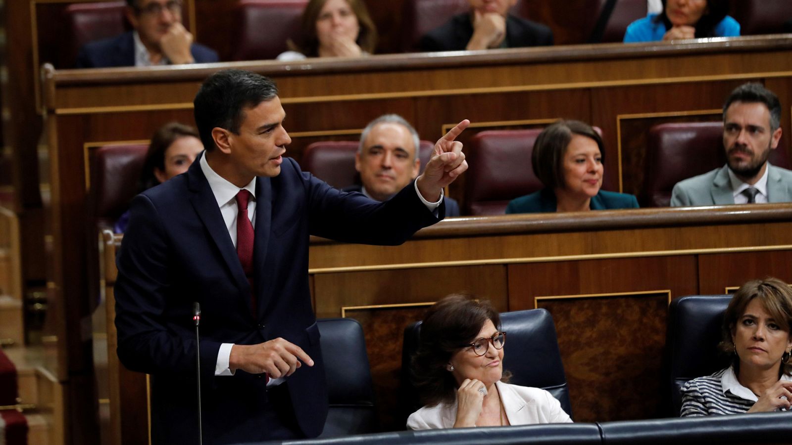 Diputados de Ciudadanos acusan a Sánchez de amenazarles con un "os vais a enterar"