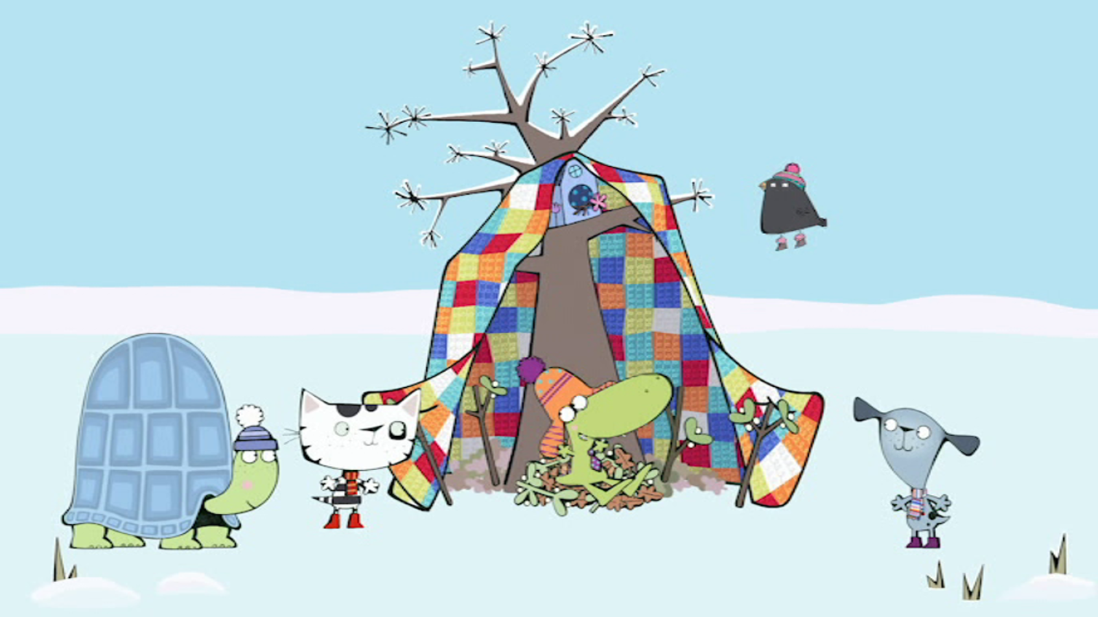 Calentito - Wussywat el gato patoso | Ver