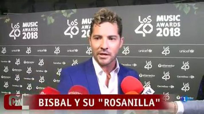 David Bisbal habla sobre relación con Rosanna Zanetti