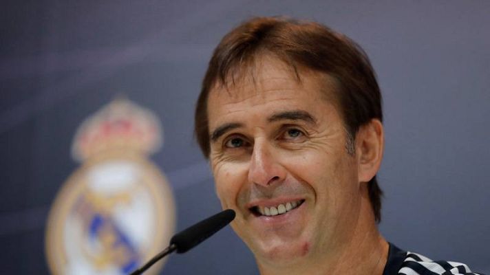 Telediario 1 - Lopetegui opina que el Girona-Barcelona en EEUU restaría igualdad a la Liga