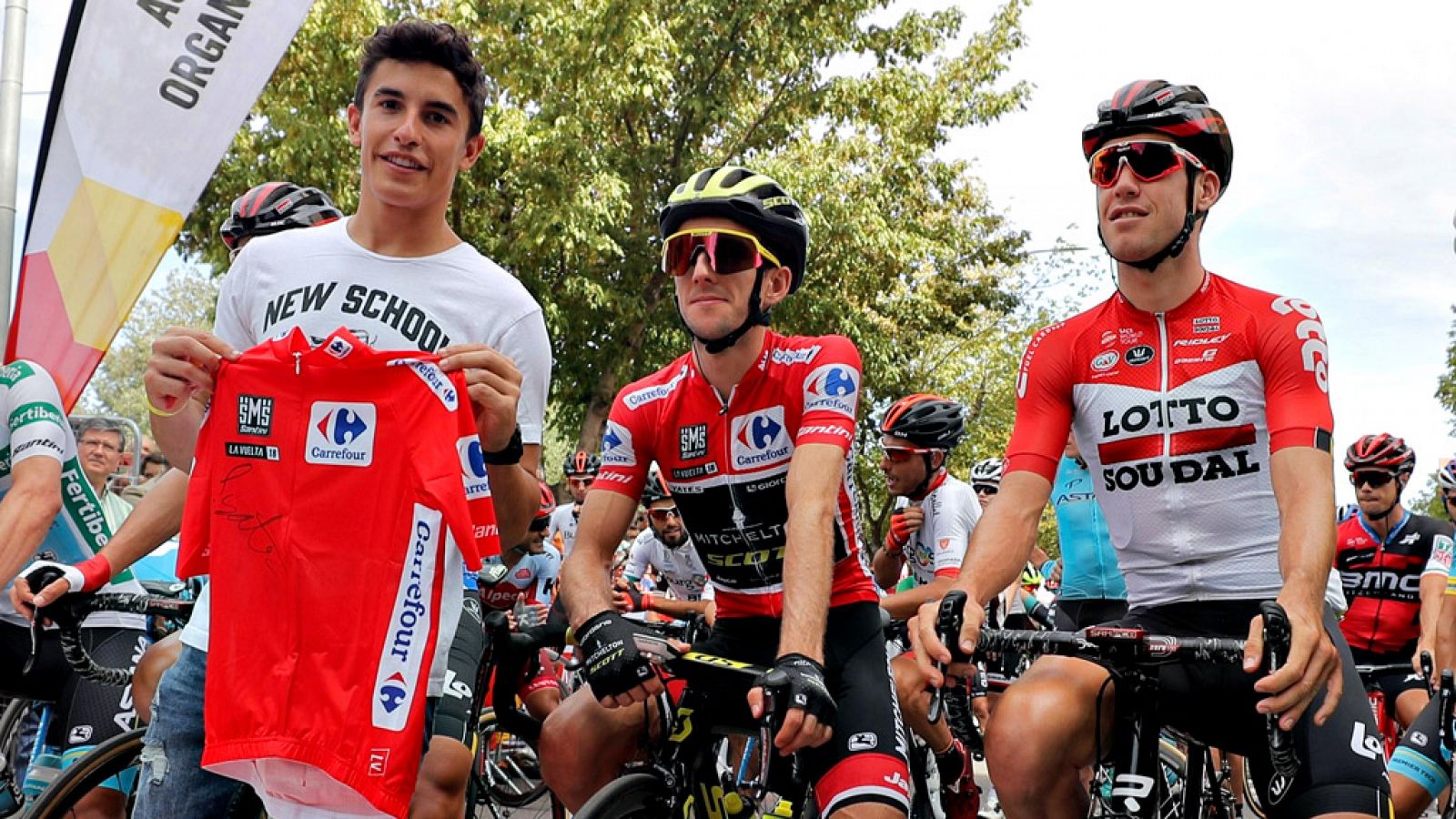 Vuelta 2018 | Marc Márquez: "He llegado a ponerme a 80km/h encima de una bicicleta"