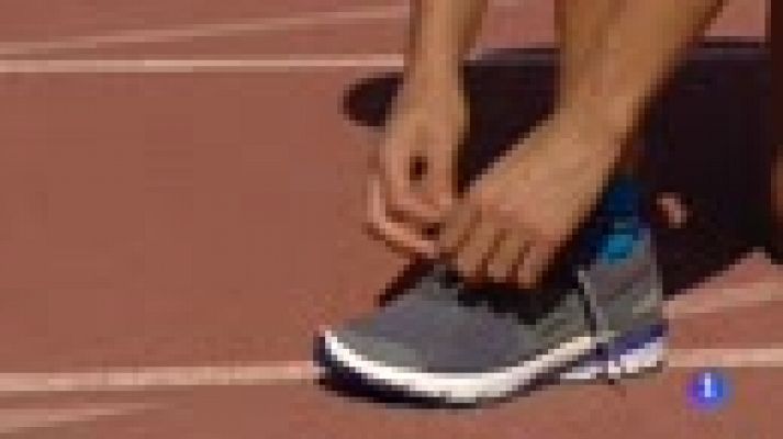 Telediario 1 - Reyes Estévez cambia el 1.500 por el maratón