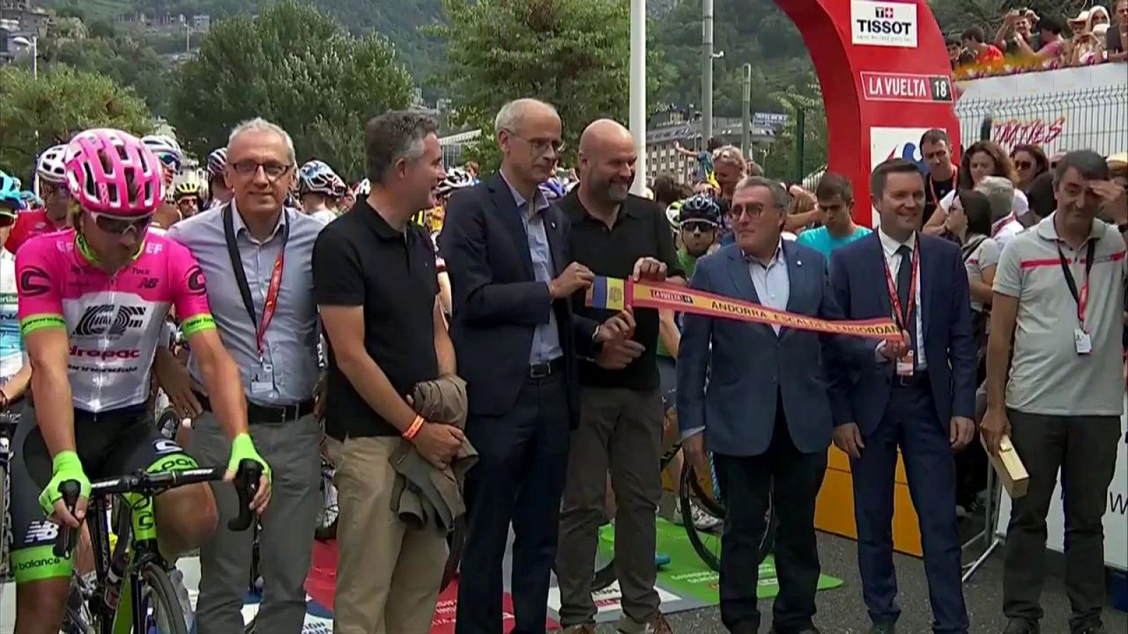 Vuelta Ciclista a España 2018 - 20ª etapa: Andorra. Escaldes Engordany - Coll de la Gallina. Santuario de Canolich  (1)