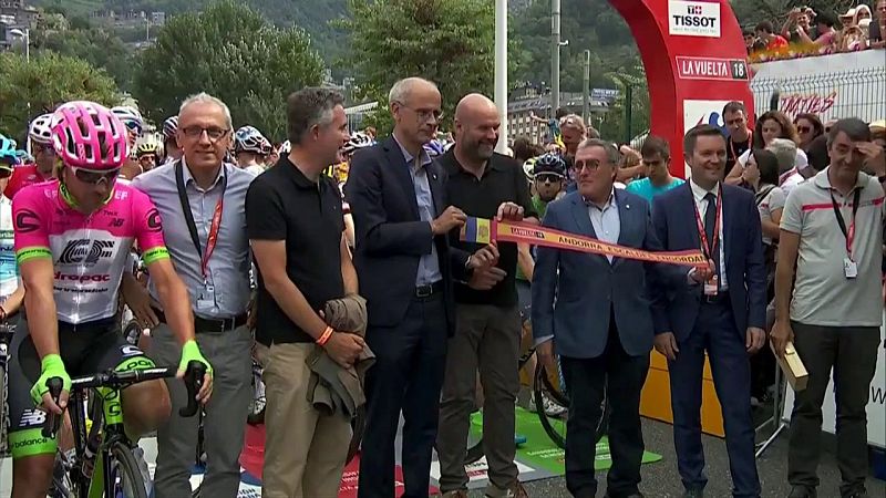 Vuelta Ciclista a España 2018 - 20ª etapa: Andorra. Escaldes Engordany - Coll de la Gallina. Santuario de Canolich  (1) - ver ahora