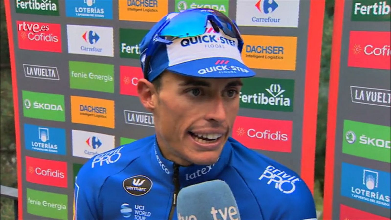 El ciclista español Enric Mas (Quick-Step Floors) no quiere compararse con Alberto Contador después de certificar la segunda plaza en la clasificación general de la Vuelta a España 2018 tras su triunfo en la penúltima etapa, en La Gallina, y aseguró