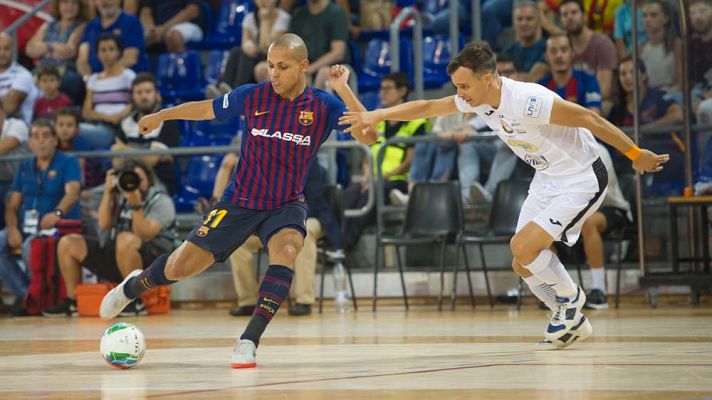  - LNFS 2018-2019. Jornada 1. Ferrao y Esquerdinha impulsan al Barça; empates de Osasuna y Jaén