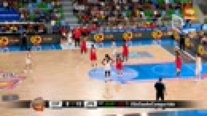 Baloncesto en RTVE - Primeros minutos y primeros puntos de Alba Torrens