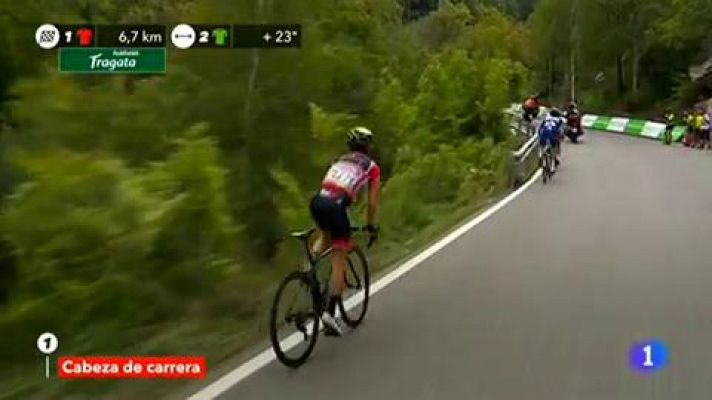 Vuelta 2018. Enric Mas se hace un sitio en el podio tras ganar la etapa reina