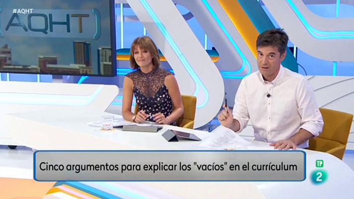 Cómo explicar los vacíos en nuestro currículum