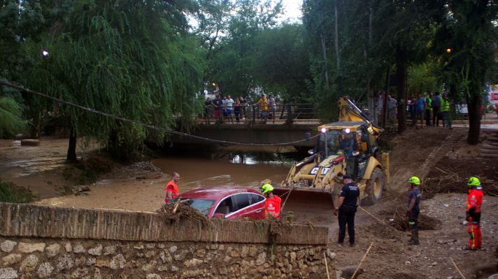 Riofrío, inundado tras el paso del temporal