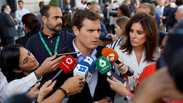Telediario 1 - PP, Podemos y Ciudadanos estudian la reducción de los aforamientos propuesta por Sánchez