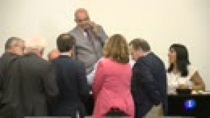 Telediario 1 - El ministro y los rectores consideran puntuales las irregularidades en los másteres