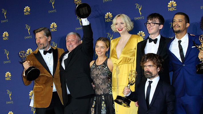 Telediario 1 - 'Juego de Tronos' y 'La maravillosa Sra. Maisel' conquistan los Emmy 2018