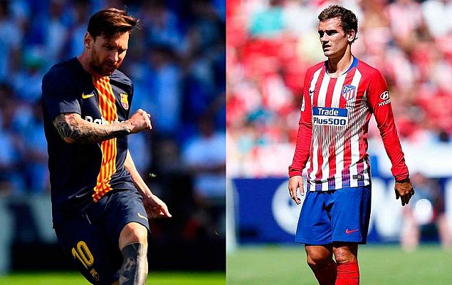 Barcelona y Atlético abren la temporada de Champions ante PSV y Mónaco