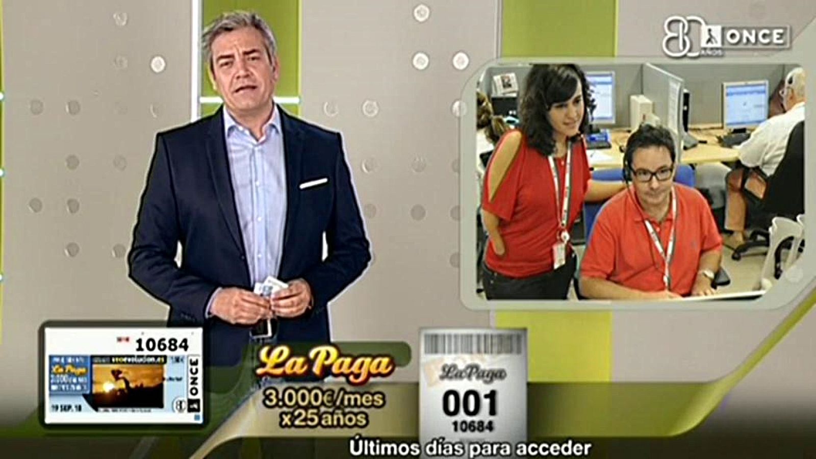 Sorteo ONCE - 19/09/18 - ver ahora