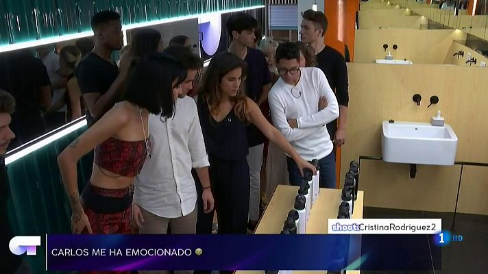 OT 2018 - Ricky enseña las estancias de la Academia