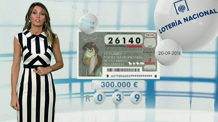 Loterías - Lotería Nacional + La Primitiva + Bonoloto - 20/09/18